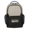 Urban Laptop Backpack - Gray with Royal Blue