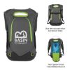 Revive Hydration Backpack - Silver with Lime Green