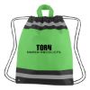 Small Non-woven Reflective Hit Sports Pack - Lime Green