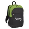 Tahoe Heathered Backpack - Black with Lime Green