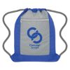 Flip Side Drawstring Sports Bag - Royal Blue