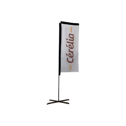 Rectangle Advertising Flag - 10'