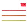 Fluorescent Colorful Enameled Yardstick