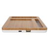 Bamboo Wireless Charging Pad Desktop Organizer 2