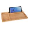 Bamboo Wireless Charging Pad Desktop Organizer 3