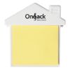 House Clip With Sticky Notes - White