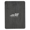 Woodgrain Wireless Charging Mouse Pad With Phone Stand - Gray