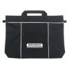 Metro Document Bag - Black with Black Trim