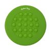 Push Pop Stress Reliever Flying Disc - Lime Green