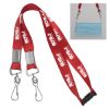 Youth Double Hook Lanyard - Red