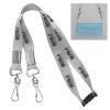 Youth Double Hook Lanyard - White