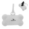 Bone Shaped Dog Bag Dispenser - White