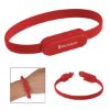 2-in-1 Connector Charging Cable Bracelet - Red