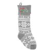 Holiday Stocking - Gray