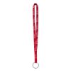 Polyester Value Imported Lanyard - Red