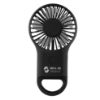 Rechargeable Handheld Fan With Carabiner - Black