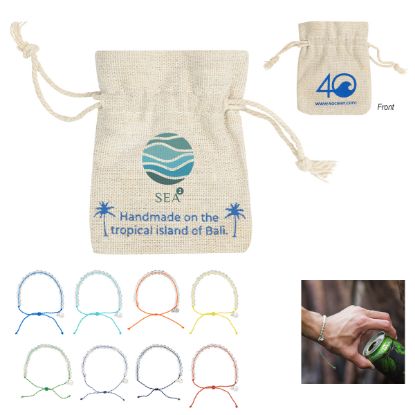 4Ocean Bracelet With Hemp Bag