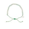 4Ocean Bracelet With Hemp Bag - Tan with Green