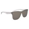 Outrider Mirrored Malibu Sunglasses - Clear