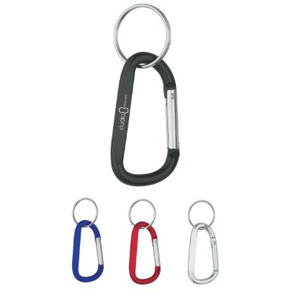 6MM Carabiner With Split Ring