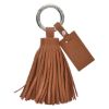 Tassel Key Ring - Brown