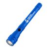 Telescopic Aluminum Flashlight With Magnet - Blue