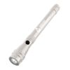 Telescopic Aluminum Flashlight With Magnet - Silver