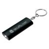 Aluminum Key Chain Flashlight - Black