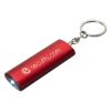 Aluminum Key Chain Flashlight - Red