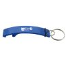 Curve Aluminum Bottle Opener - Blue