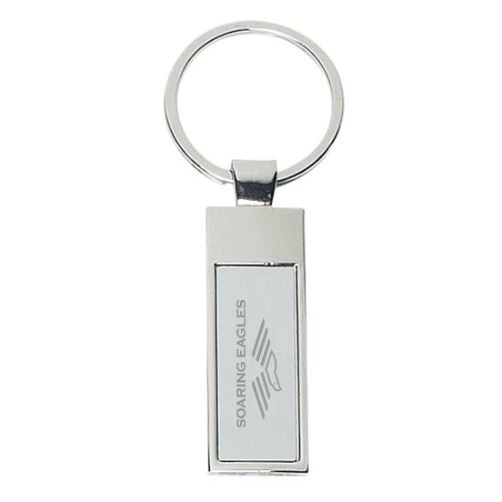 Rectangle Metal Key Tag