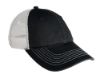 District Mesh Back Cap - Black with White