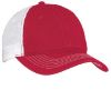 District Mesh Back Cap - Red with White