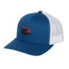 Yp Classics 2 Tone Retro Trucker Cap - Royal Blue with White