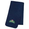 Fleece Scarf With Pockets - Navy