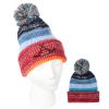 Aura Pom Beanie With Cuff