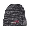 Heathered Cuff Beanie - Black