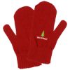 Dasher Mittens Set - Red