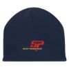 Double Layer Fleece Beanie - Navy