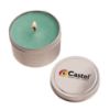 4 Oz. Candle In Round Tin - Green