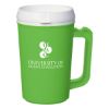 22 Oz. Thermo Insulated Mug - Lime Green