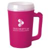 22 Oz. Thermo Insulated Mug - Raspberry