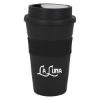 16 Oz. Travel Tumbler With Straw - Black