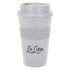 16 Oz. Travel Tumbler With Straw - White