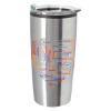 20 Oz. Full Color Elate Himalayan Tumbler -  Silver