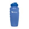 30 Oz. Poly-clear Gripper Bottle - Translucent Blue