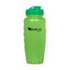 30 Oz. Poly-clear Gripper Bottle - Translucent Green