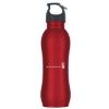 25 Oz. Stainless Steel Grip Bottle - Metallic Red