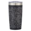 20 Oz. Full Laser Two-tone Himalayan Tumbler - Black