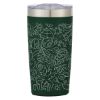 20 Oz. Full Laser Two-tone Himalayan Tumbler - Dark Green